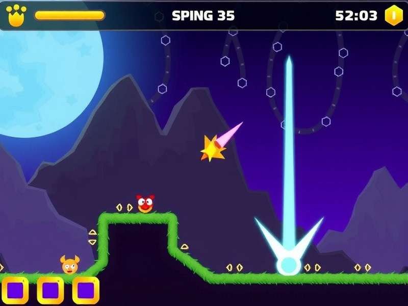 Spike Supreme Gameplay Screenshot Spike Supreme Gameplay Screenshot